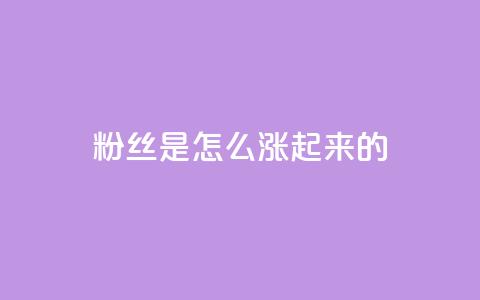 粉丝是怎么涨起来的,qq空间点赞自助 - qq空间说说刷转发数量 qq自助平台全网最低 第1张 粉丝是怎么涨起来的,qq空间点赞自助 - qq空间说说刷转发数量 qq自助平台全网最低 第1张